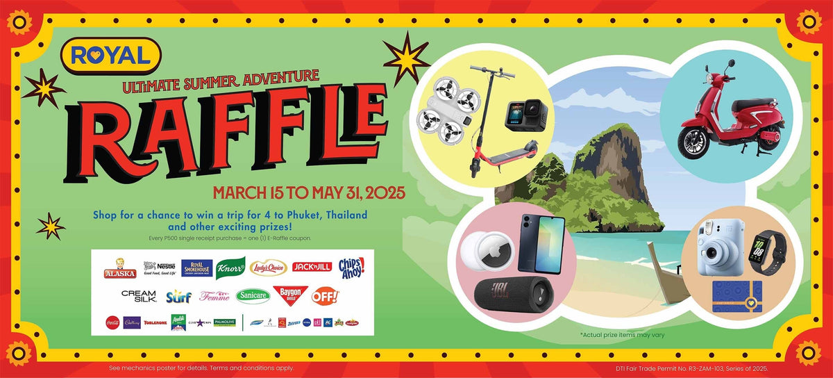 2025 Summer Adventure Raffle – Royal Duty Free Shops