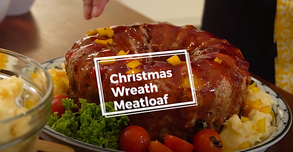 Real Moms. Real Food: Christmas Wreath Meatloaf