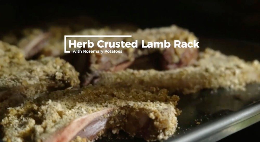 Real Moms Real Food: Herb Crusted Lamb